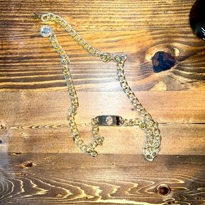 gold colored waist chain!!